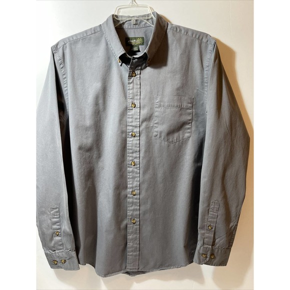 Eddie Bauer Other - Eddie Bauer Men's L Cotton Shirt Gray